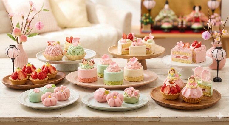 2026年ひな祭り、当日でも買えるコンビニ・チェーン店の華やかな最新スイーツ情報のアイキャッチ画像