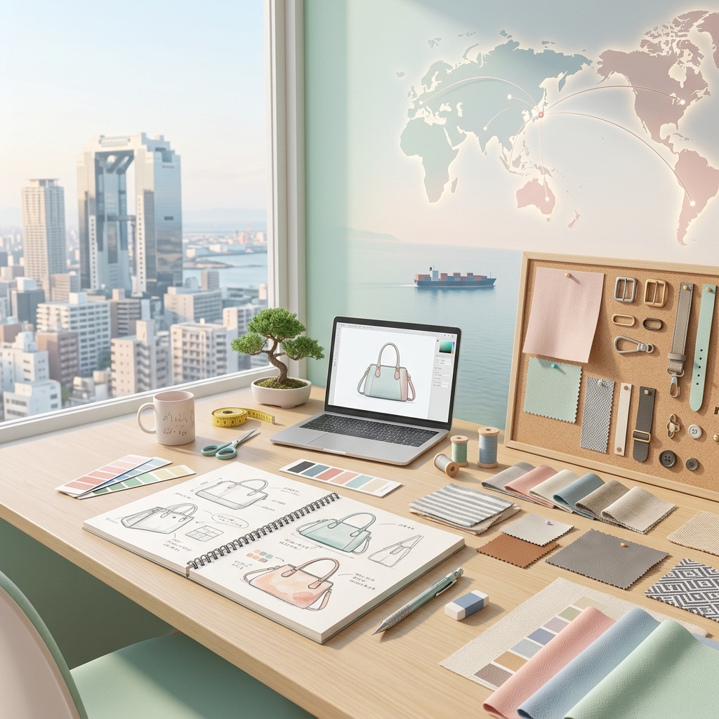 リズデイズのStyle On本社企画（日本）と製造工場（海外）の仕組み解説