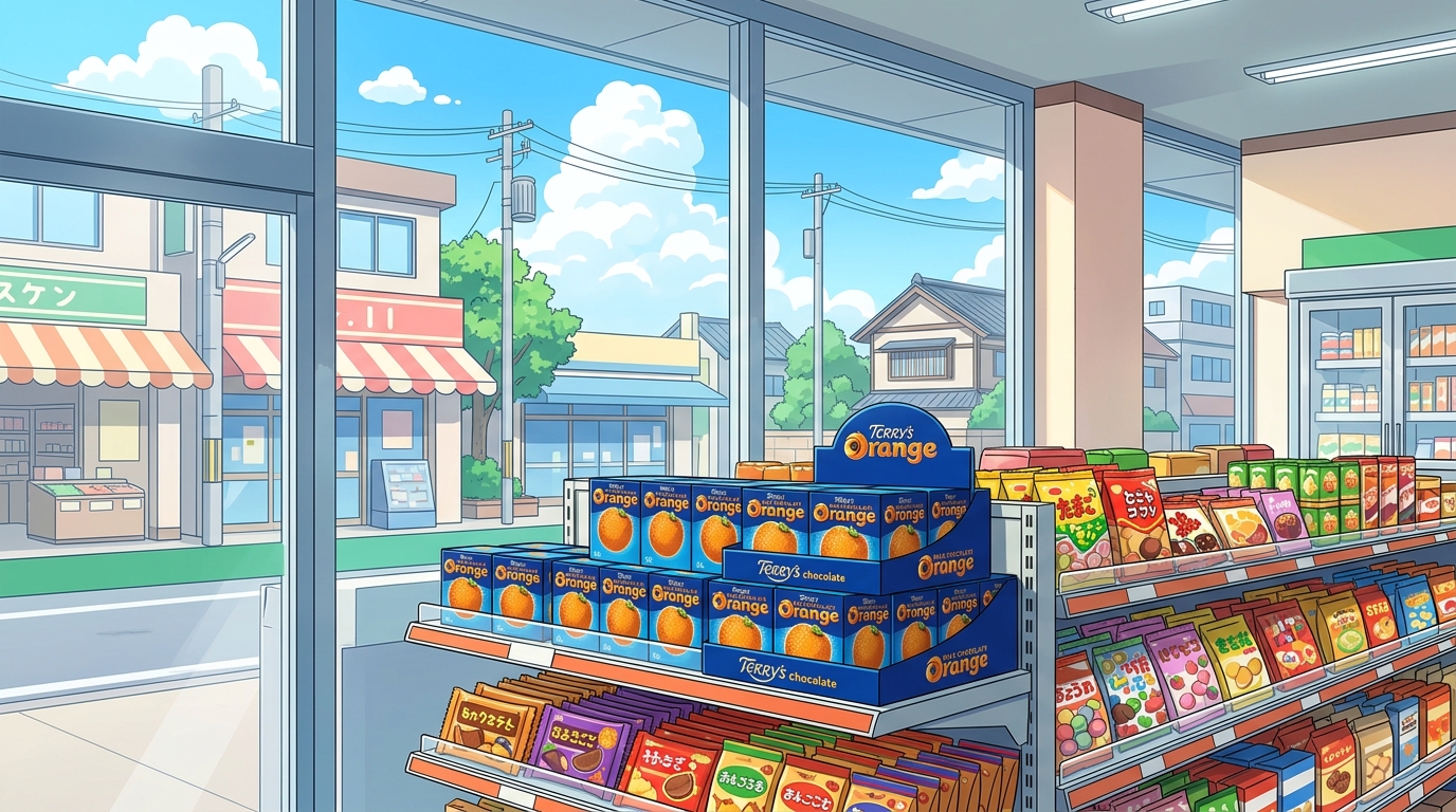 テリーズ オレンジチョコレート 売ってる場所